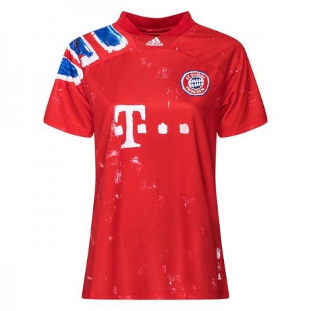 Billiga Fotbollströjor FC Bayern München Human Race Dam tröja 2020/21 Kortärmad